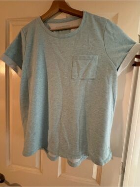 Marc New York Performance wear Light Blue Pocket Tee 1x